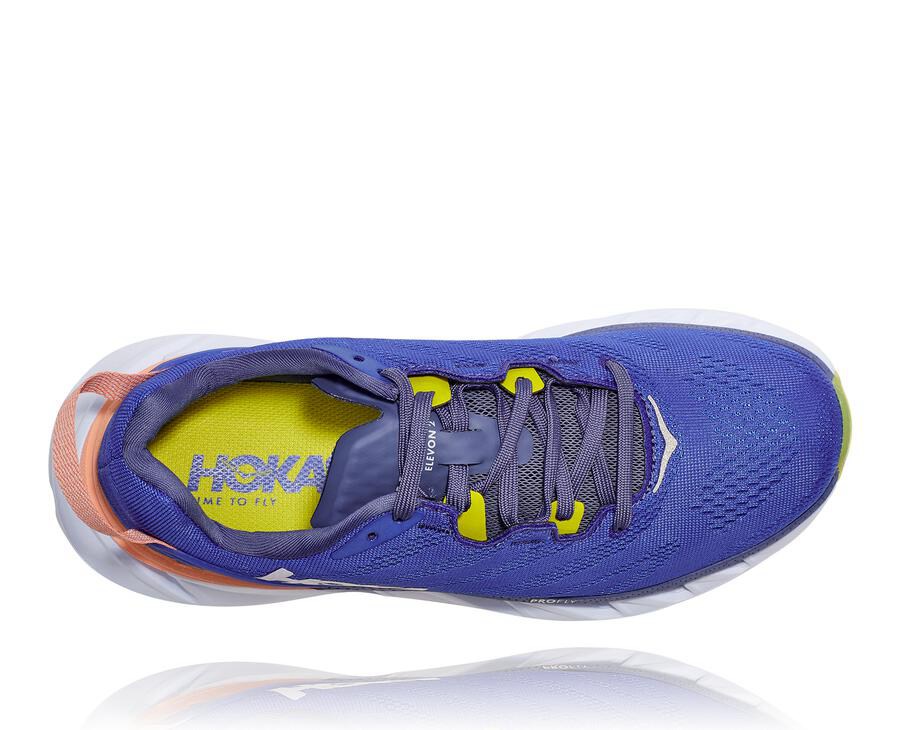 Hoka One One Tenisky Damske Modre/Biele - Elevon 2 - 26531-VZMG